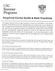 Usc Course Catalogue Summer Programs Course Number