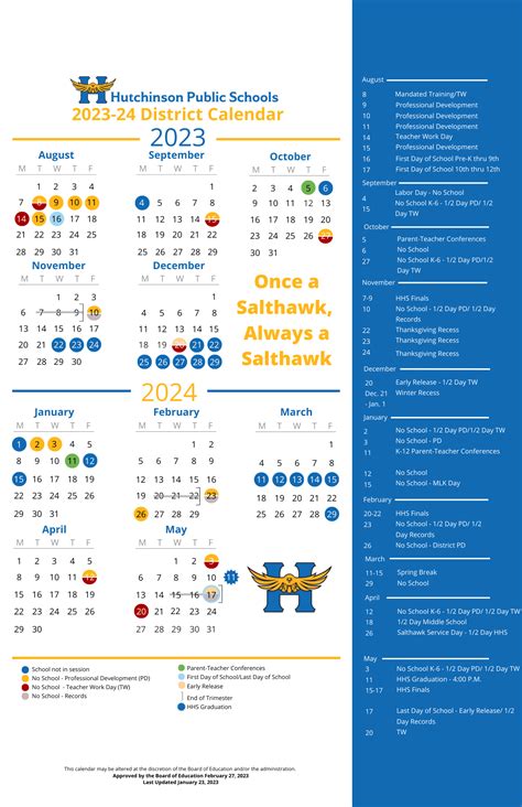 Usd 308 Calendar