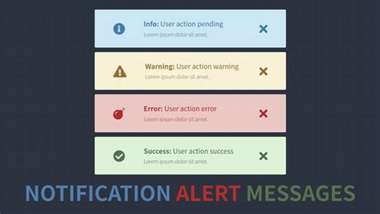 Use Notifications To Get Alerts., Images