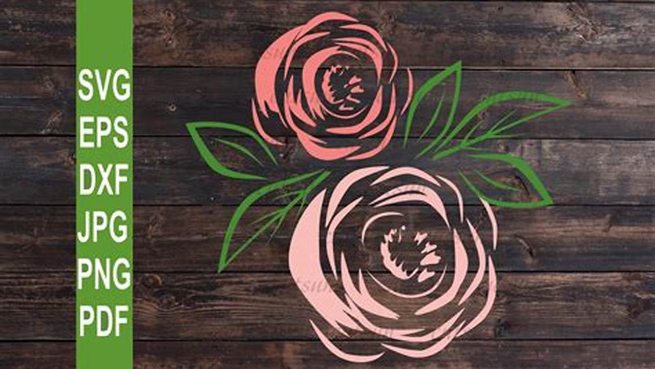 Use Different Shapes Of Flowers To Create A More Interesting Look., Free SVG Cut Files