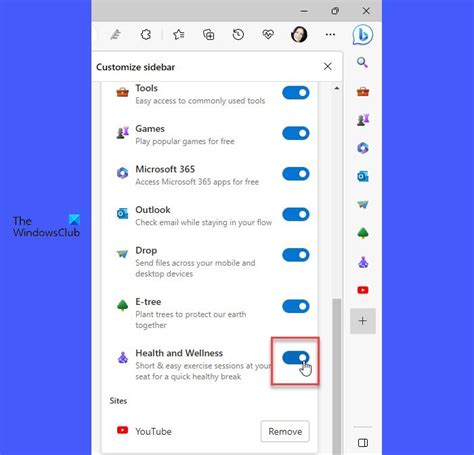 Use Apps in Edge Sidebar