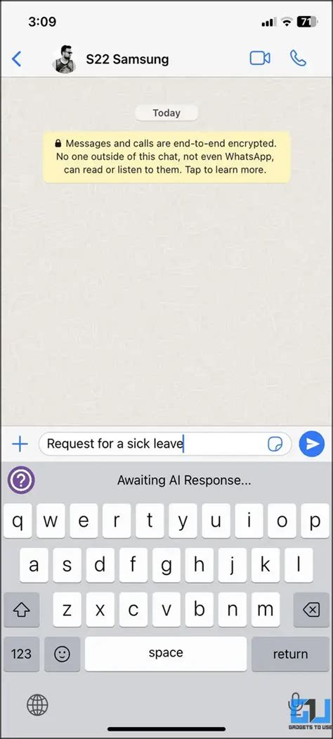 Use ChatGPT-Based Keyboards in WhatsApp