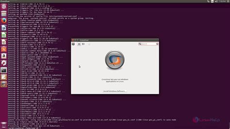 Use CrossOver In Ubuntu Distribution