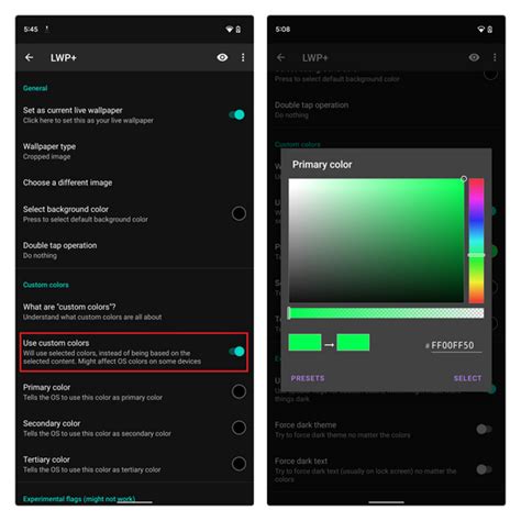 Use Custom Material You Accent Colors in Android 12