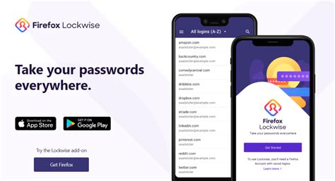 Use Firefox Lockwise on Android or iOS