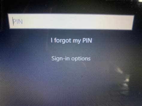 Use Forgot PIN
