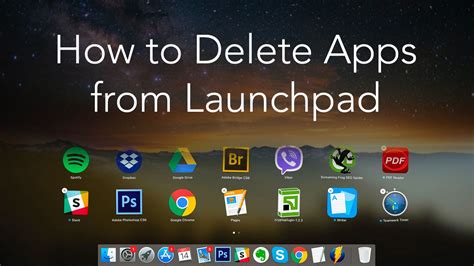 Use Launchpad to delete an app