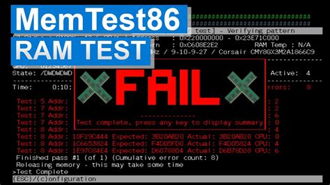 Use Passmark’s MemTest86 To Check Your RAM