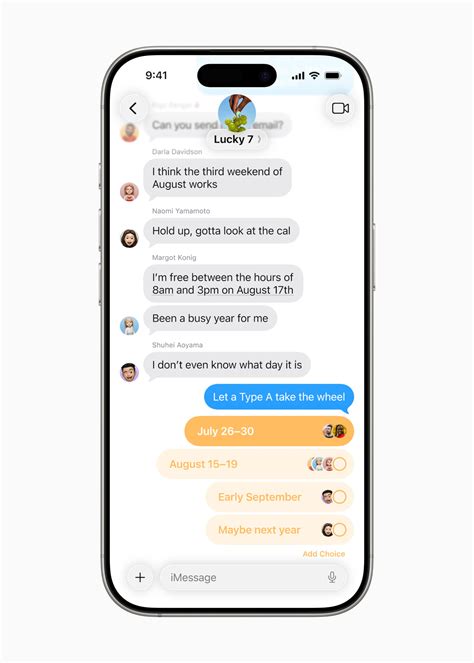Use Polls in iMessage on iOS and iPadOS