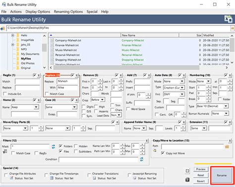 Use Rename Master To Bulk Rename Files In Windows 10