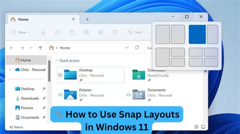 Use Snap Layout in Windows 11