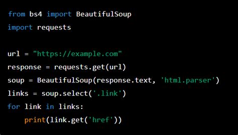 Use The Beautiful Soup Python Library