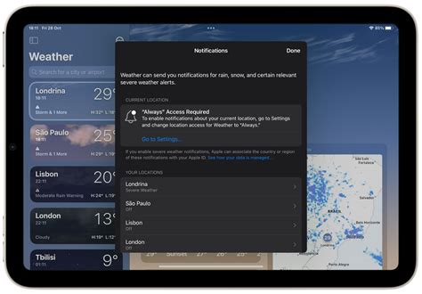 Use These Apps to Keep Track of the Weather on your iPad