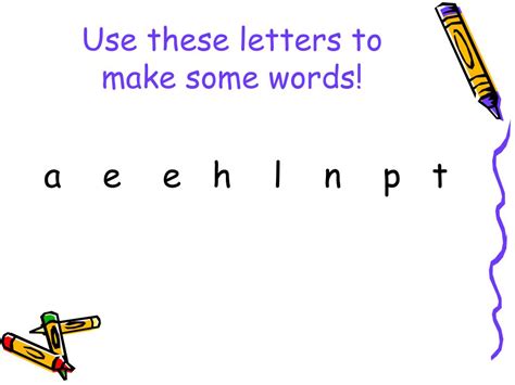 Use These Letters