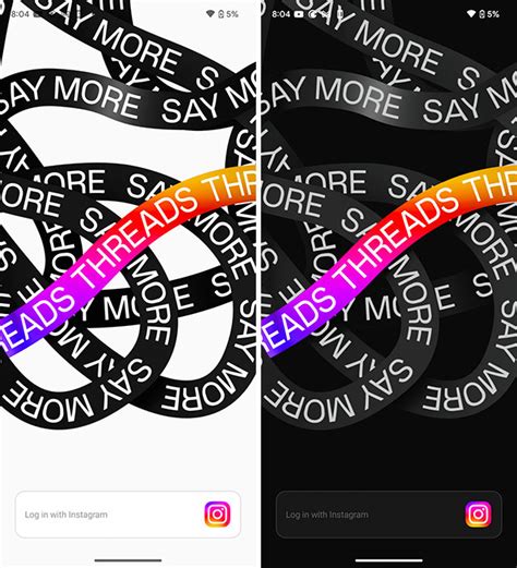 Use Threads in Dark Mode on Web
