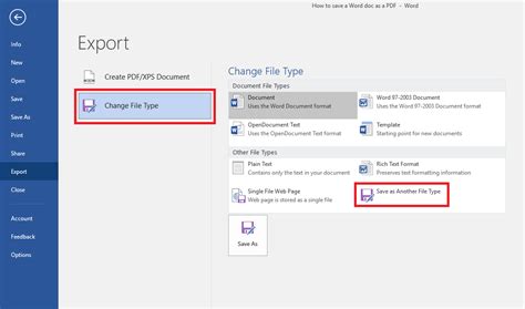 Use Tools to Save word Documents in Different Type