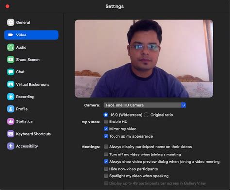Use Touch Up My Appearance in Zoom to Look Better