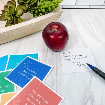 Use Unique Items from Home to Leave Love Notes