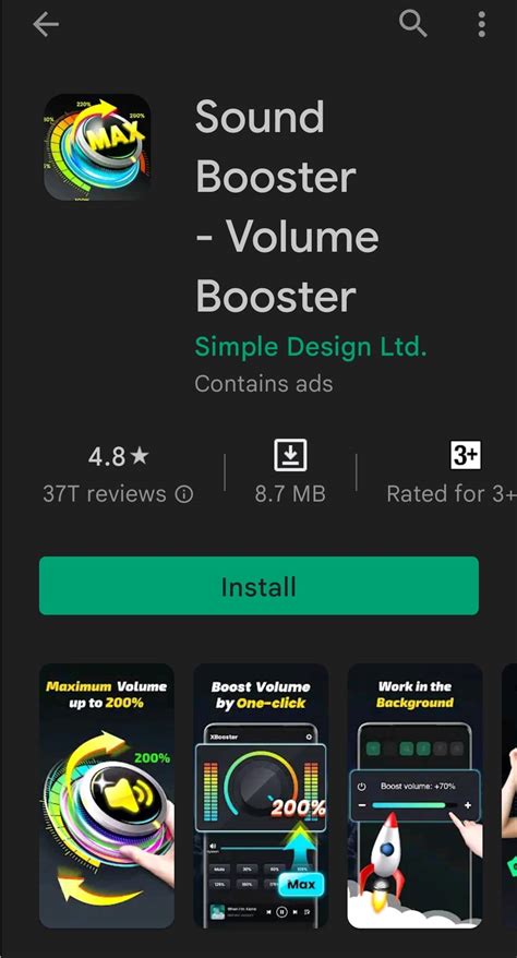 Use Volume Booster Apps