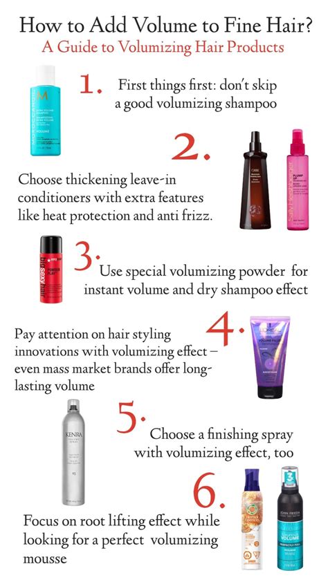 Use Volumizing Products