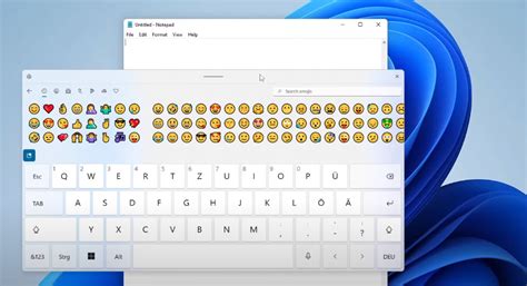 Use Windows 11 Emoji Keyboard