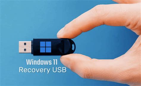 Use a Windows 11 Recovery USB Drive