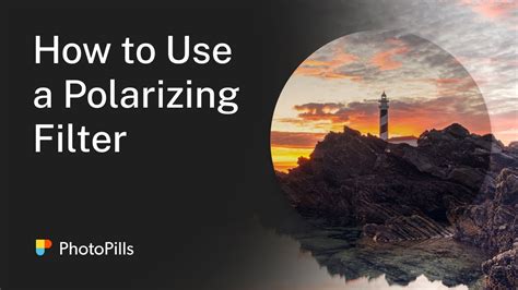 Use a polarizing filter