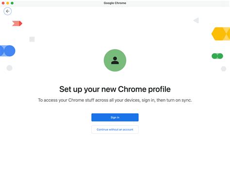 Use multiple account in Chrome using User Option: