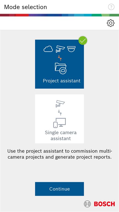 Use the Project Assistant