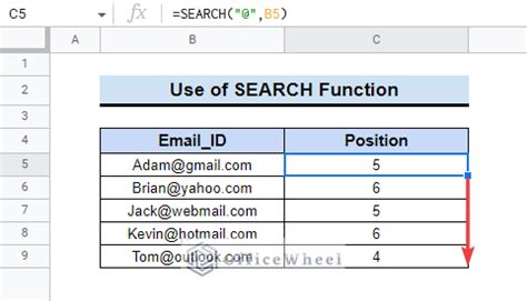 Use the Search function