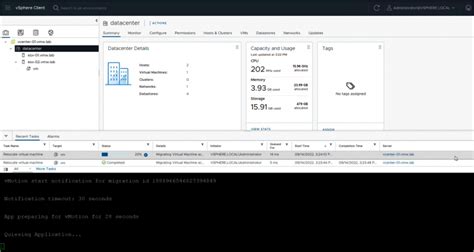 Use the migration notification feature