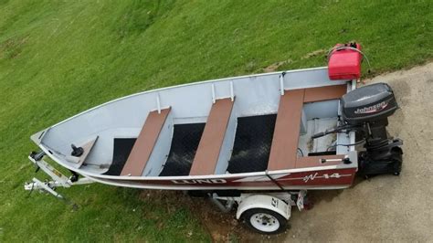 Used Lund Fishing Boat