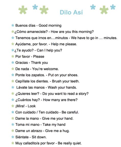 Useful Phrases for Communicating Safety in Spanish