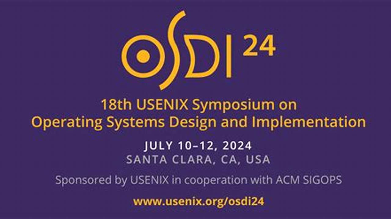 Usenix Osdi 2024