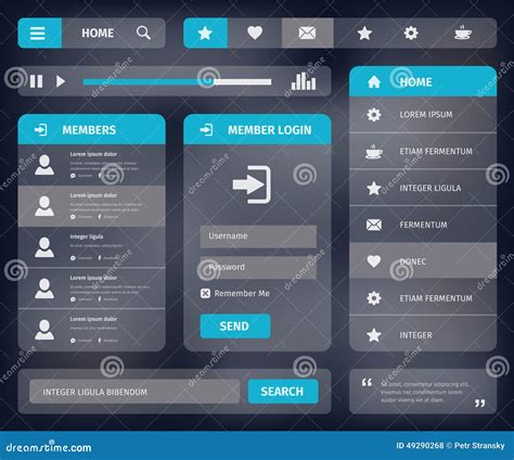 User Interface and Navigation Controls