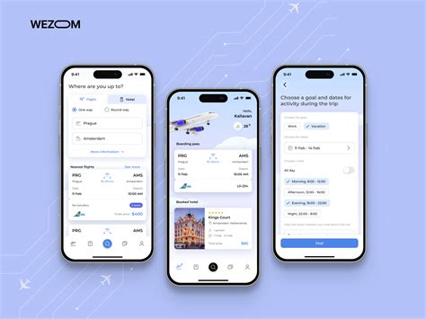 User experiences travel