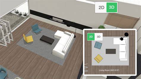 User-Friendly 3D Living Room Design Software
