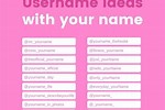 Username Ideas with Your Name