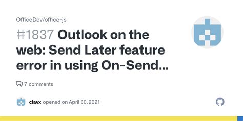 Users react to Outlook for web getting send later feature
