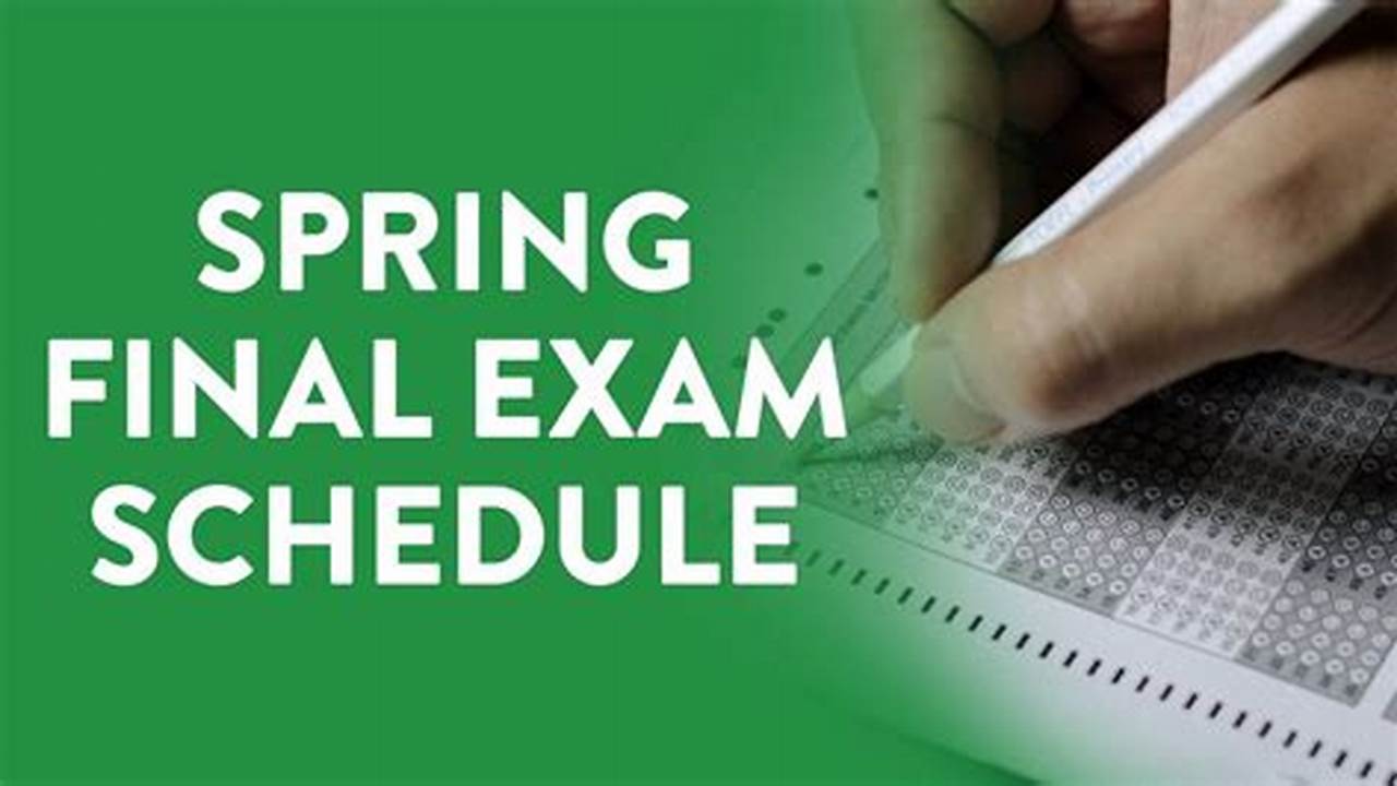 Usf Final Exams Spring 2025