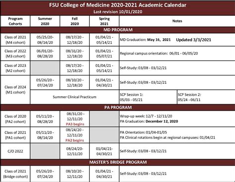 University Of South Florida Academic Calendar Downloadable Printable