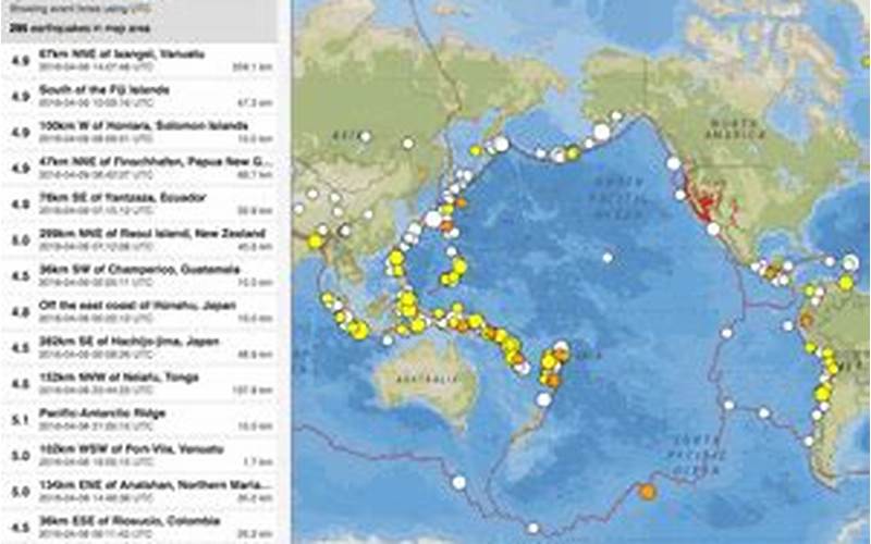Usgs Earthquake Website