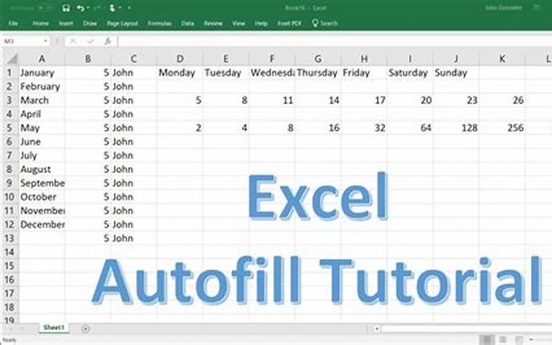 Using Autofill For Multiplication
