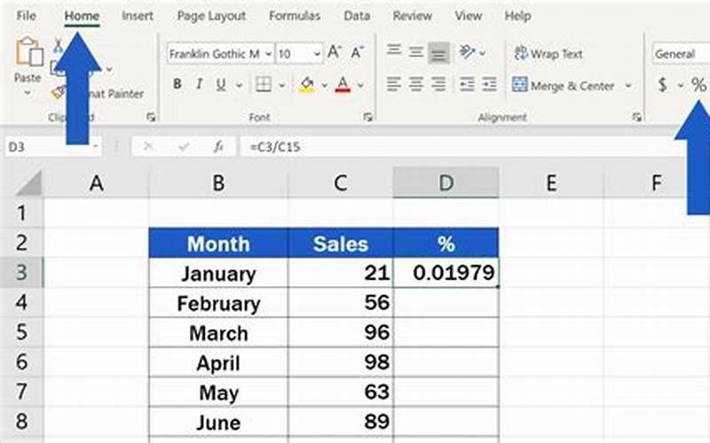 Using Cell References In Excel