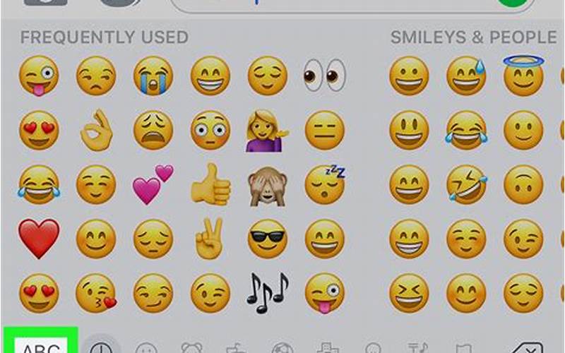 Using Iphone Emojis