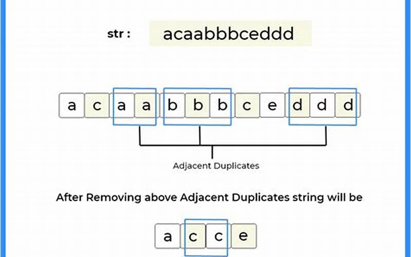 Using Recursion In Remove All Adjacent Duplicates In String Ii