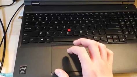 Using The Trackpad To Right-Click On Lenovo Laptops