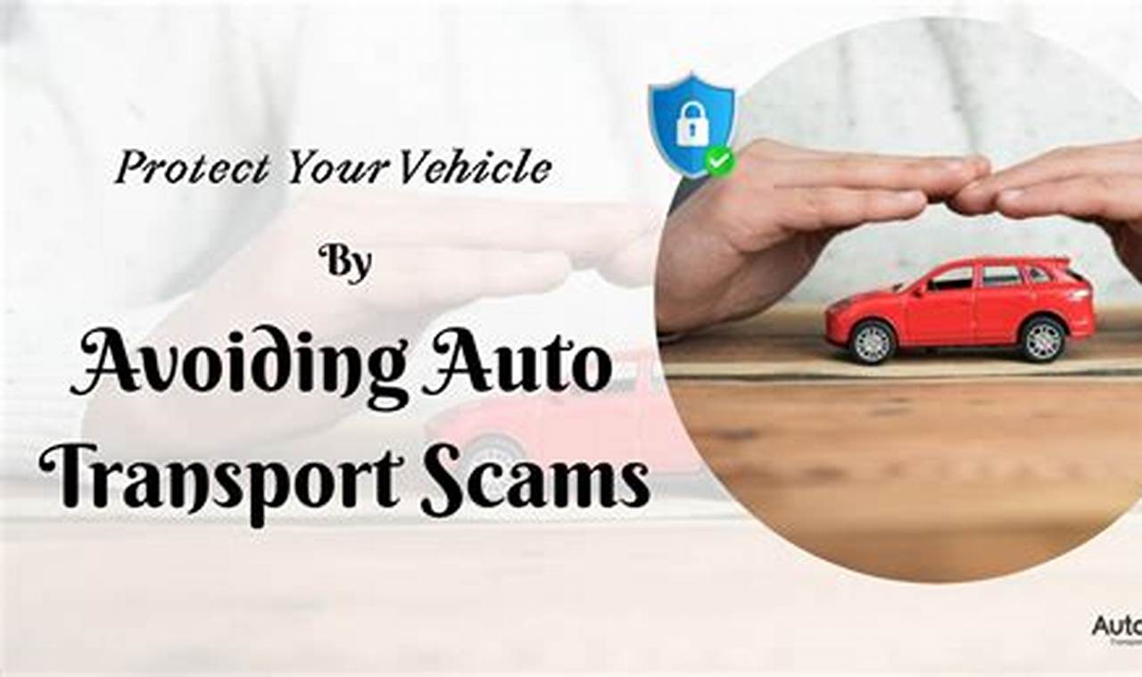 Using secure transportation options and avoiding scams