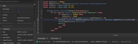 Using :MoveTo(Vector3.new(math.huge,math.huge,math.huge) on a 