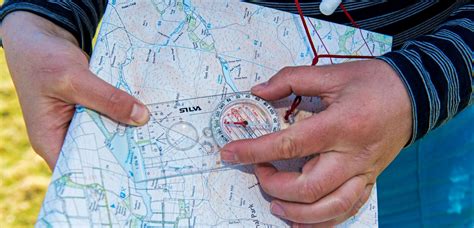 Navigating With A Map And Compass Footsteps In Northumberland